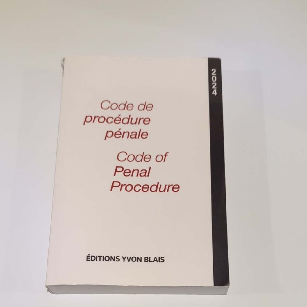 Code of Penal Procedure Book